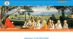 Desktop Screenshot of microcomm.co.in